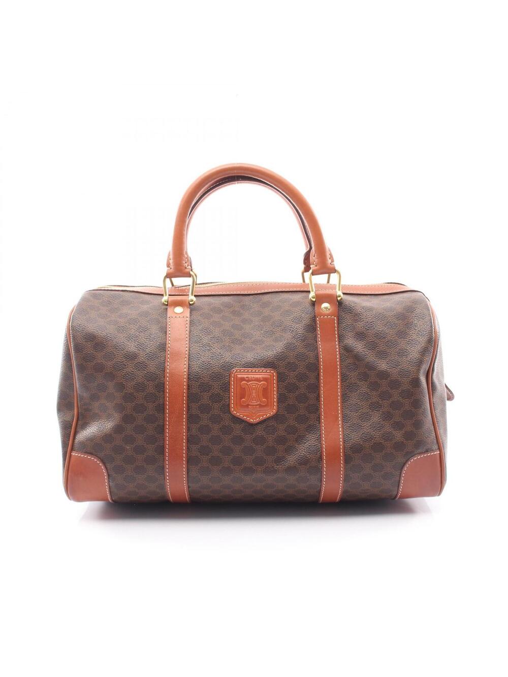 Celine Macadam Tote Hand Bag Pvc Coated #283975C40B